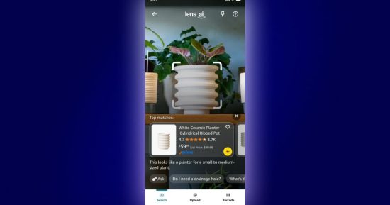 Les globes oculaires AI de l'application Amazon scanneront le monde et magasinent pour vous
