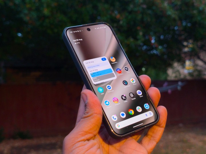 Google Pixel 10 Pro dans le cas ultra-mince à mince