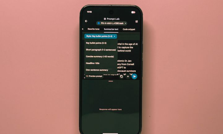 Application Google AI Edge Gallery, Meet Pixel 10 Pro - Voir ce que vous avez.