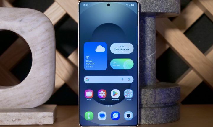 L'écran de Samsung Galaxy S25 Ultra.