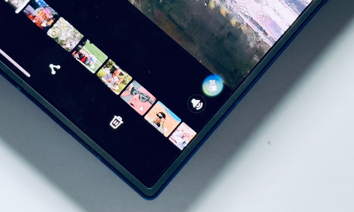 Contrôle de gamme audio dans Samsung One UI 8 sur Galaxy Z Fold 7.
