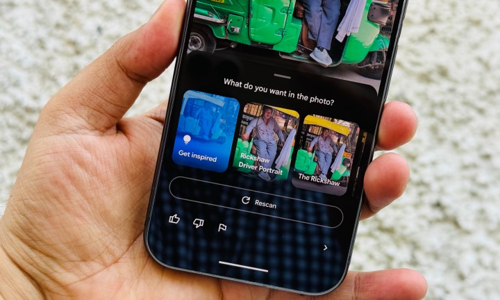 Recommandations par Camera Coach sur Google Pixel 10 Pro.