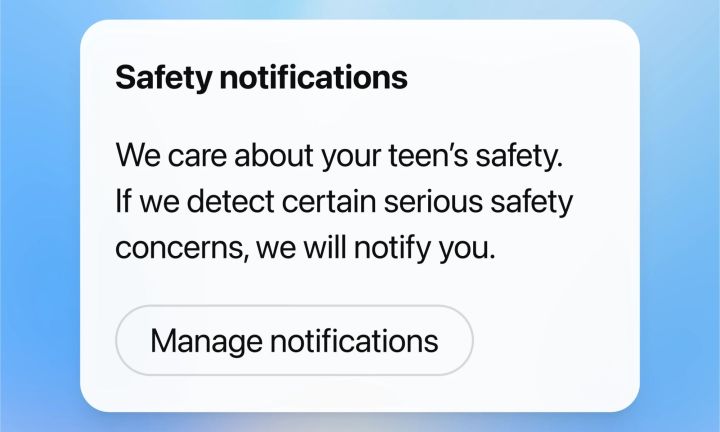 Notification de sécurité pour Chatgpt.