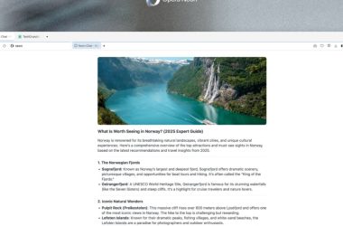 Le navigateur néon de l'opéra pousse l'IA pour réaliser des astuces très impressionnantes