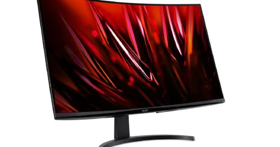 Obtenez ce moniteur de jeu ACER Curbe de 32 pouces alors qu'il est inférieur à 200 $