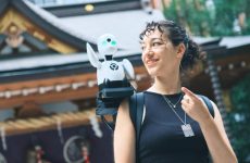 Un robot sur votre épaule vous montrera autour de Tokyo