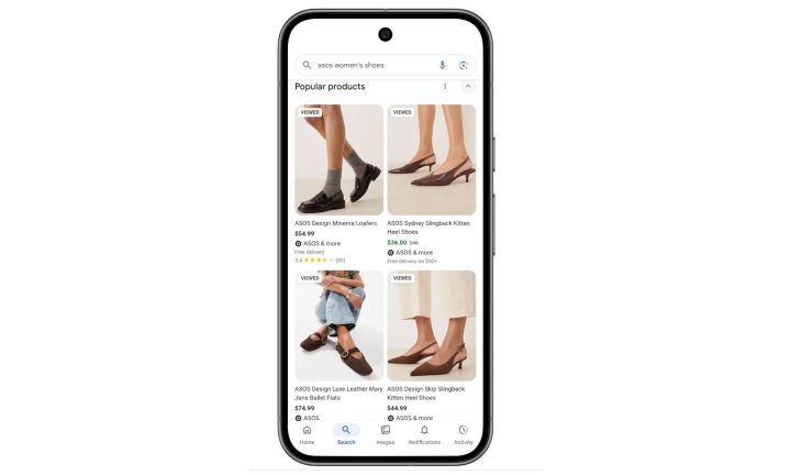 Essai d'IA avec Google