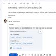 Google facilite la recherche d'un planning de réunion dans Gmail, grâce à l'IA