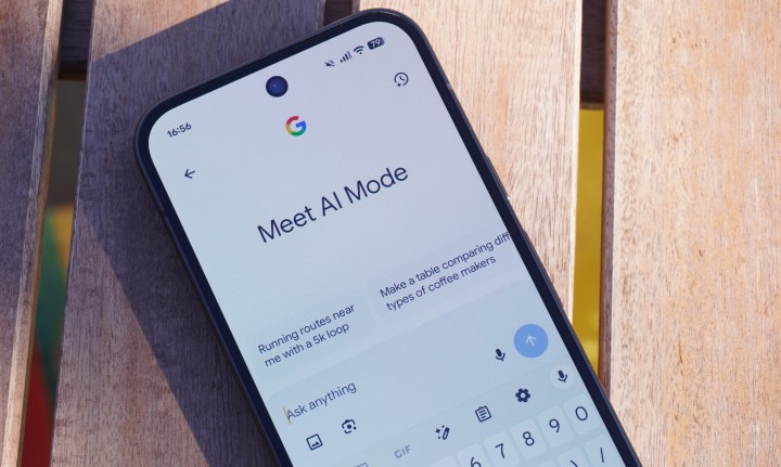 L’écran Gemini AI Mode sur le Pixel 10