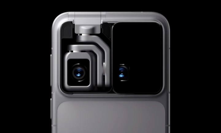 Panneau arrière du Honor Robot Phone.