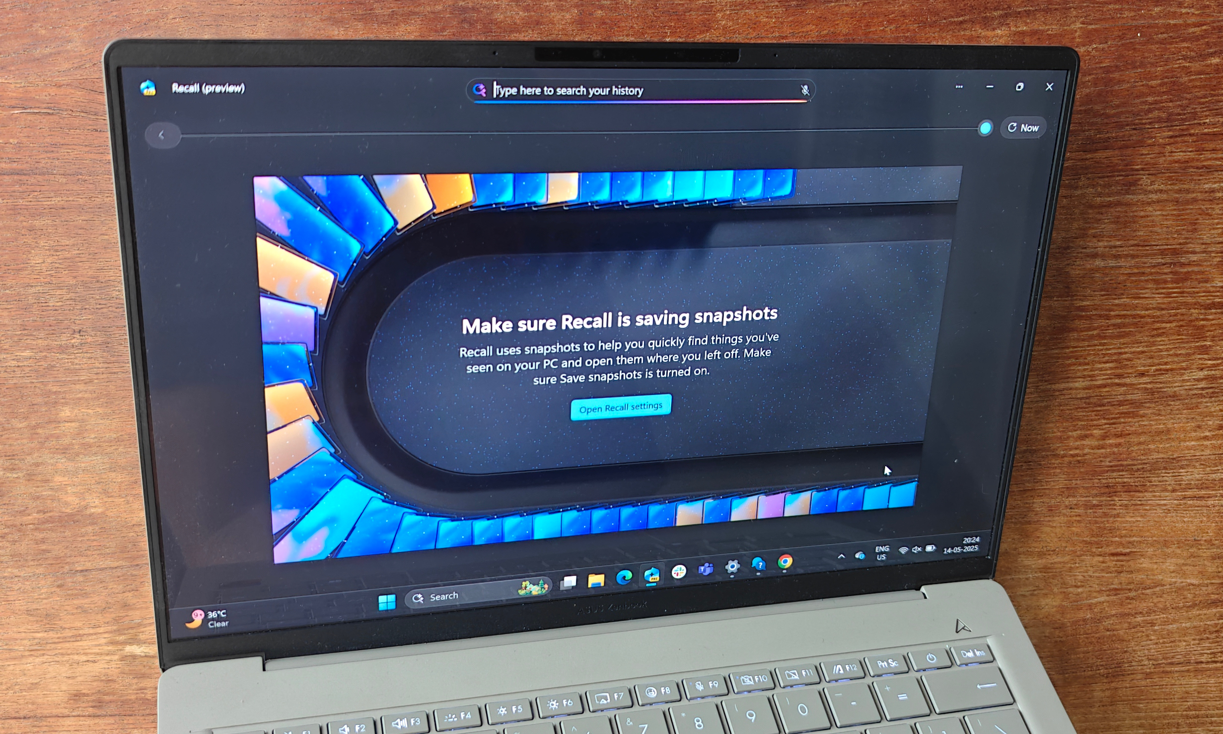 Rappel de Windows 11.