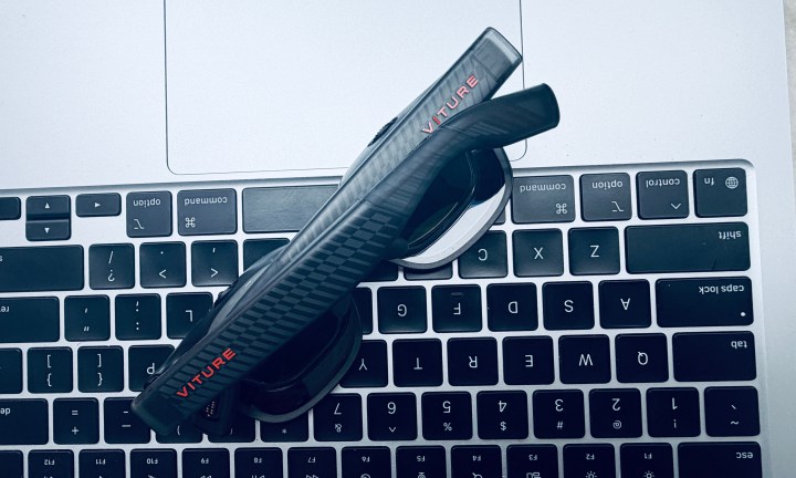 Vue de dessus des lunettes Viture Luma Pr XR