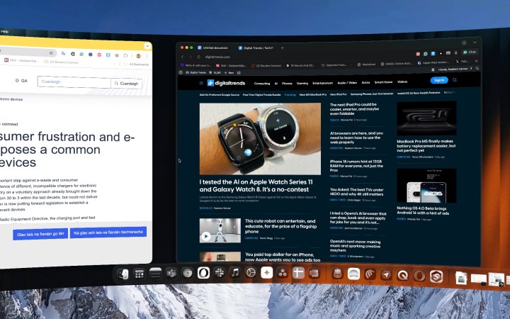 Fenêtres panoramiques avec lunettes Viture Luma Pr XR