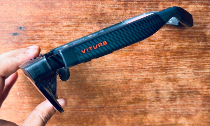 Vue latérale des lunettes Viture Luma Pr XR