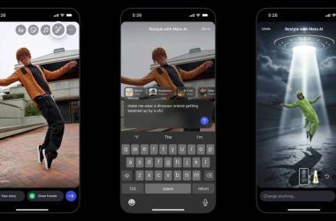 L'éditeur d'histoires d'Instagram vous donne désormais un accès rapide aux outils d'édition d'IA de Meta