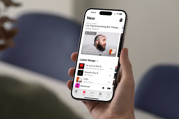Apple Music sur iPhone.