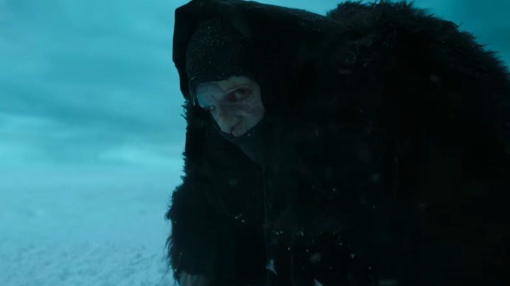 La créature dans Frankenstein de 2025.