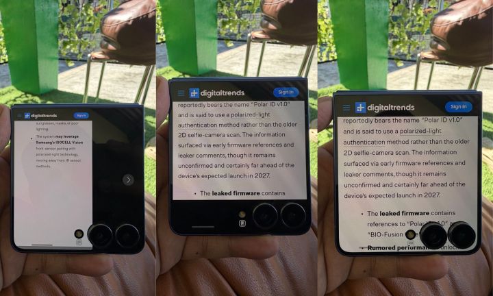 Configuration des applications d'affichage externe sur l'écran de couverture du Samsung Galaxy Z Flip 7.