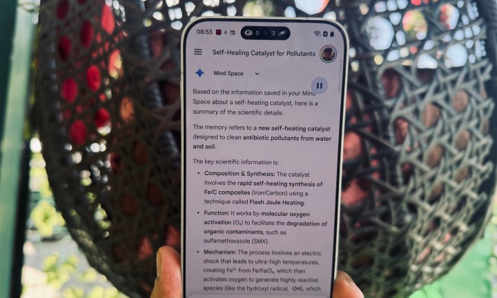 Requête avec Gemini sur OnePlus 15