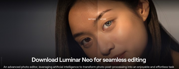 photo retouchée avec Luminar Neo