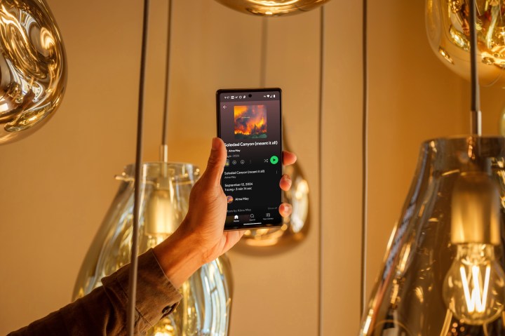 Spotify sur un appareil Android.