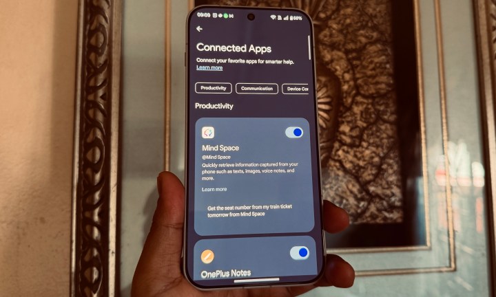 Applications Gemini connectées.