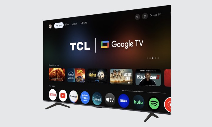 Téléviseur TCL T7 avec applications et système d'exploitation Google TV