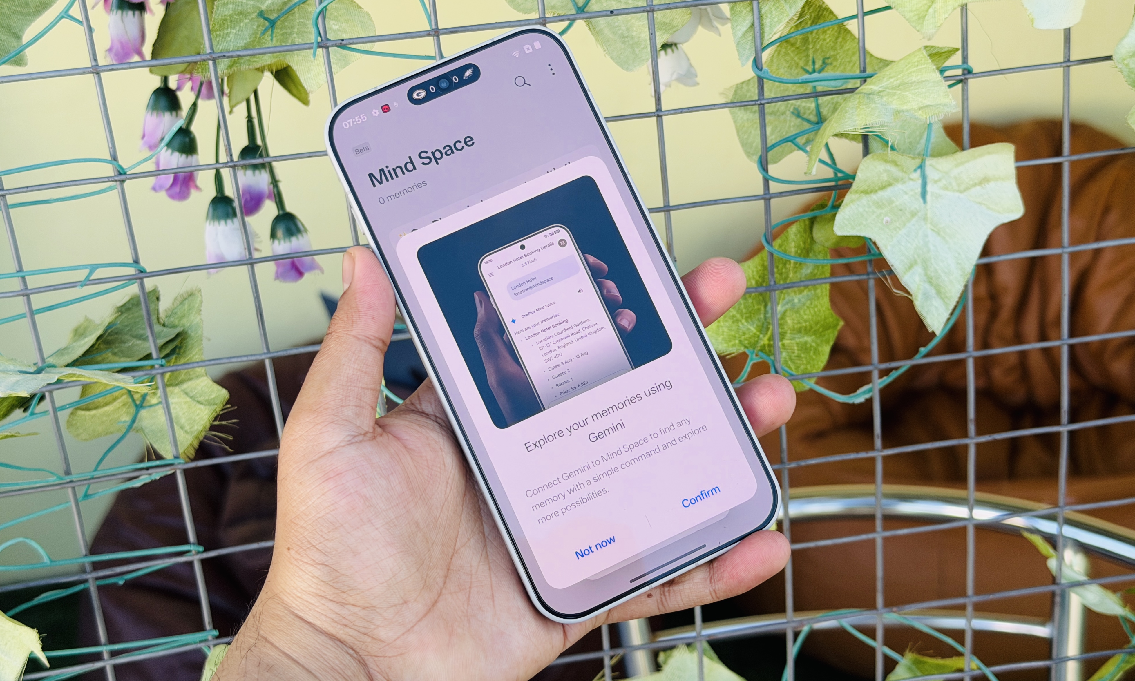 Espace mental avec les Gémeaux.
