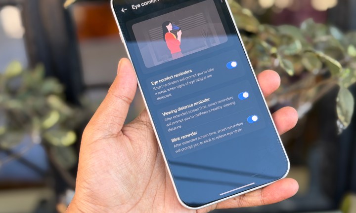 Confort oculaire sur OnePlus 15.