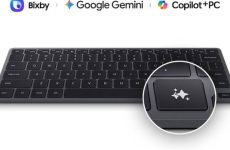 Le rival du Magic Keyboard de Samsung met l'IA à portée de main