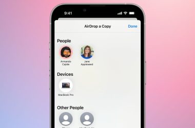 Apple vient de rendre AirDrop plus sûr pour le partage de fichiers avec des inconnus