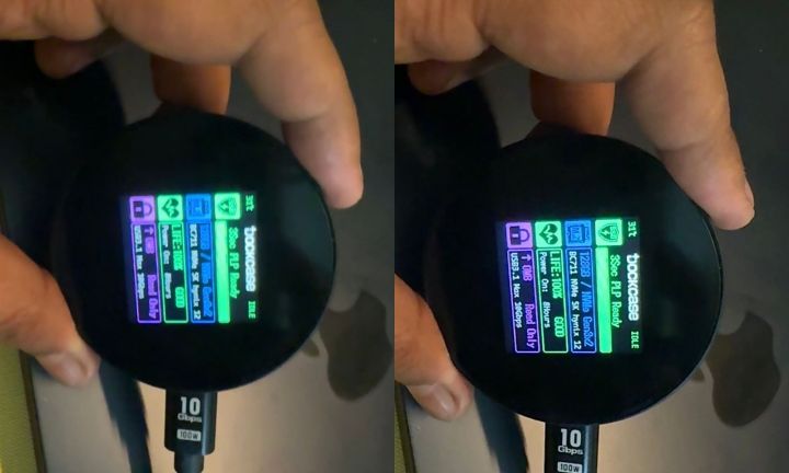 Cadres d'une photo en direct