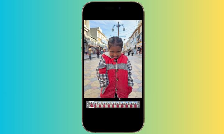 Toujours à partir d'une photo en direct