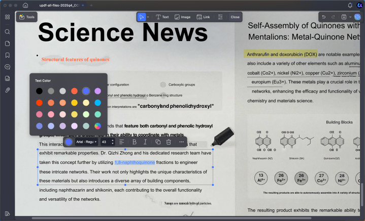 Fonctionnalité OCR dans UPDF