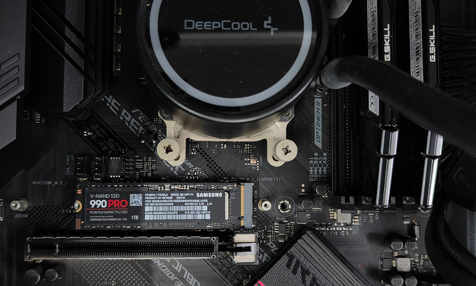 Composants internes du PC