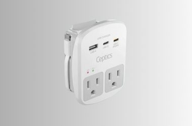 Économisez 21 % sur ce kit adaptateur de voyage universel avec chargement rapide USB-C