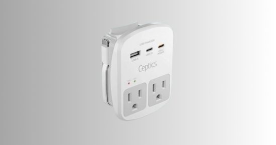 Économisez 21 % sur ce kit adaptateur de voyage universel avec chargement rapide USB-C