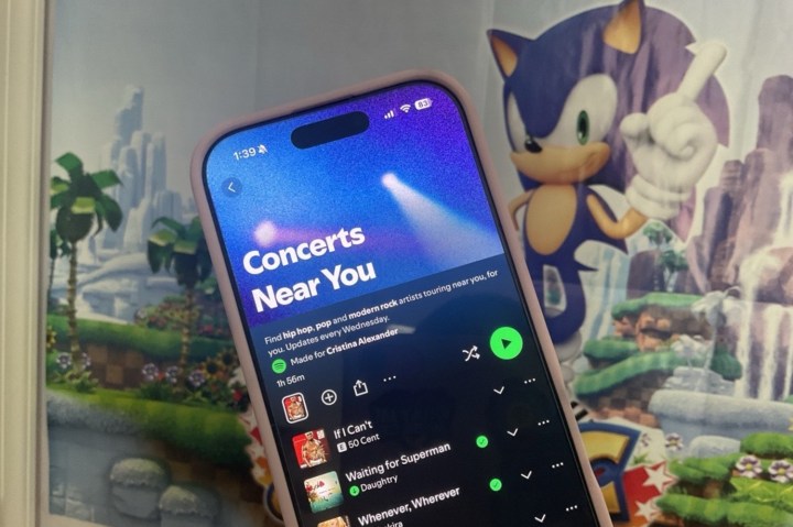 Liste de lecture Concerts près de chez vous sur Spotify.