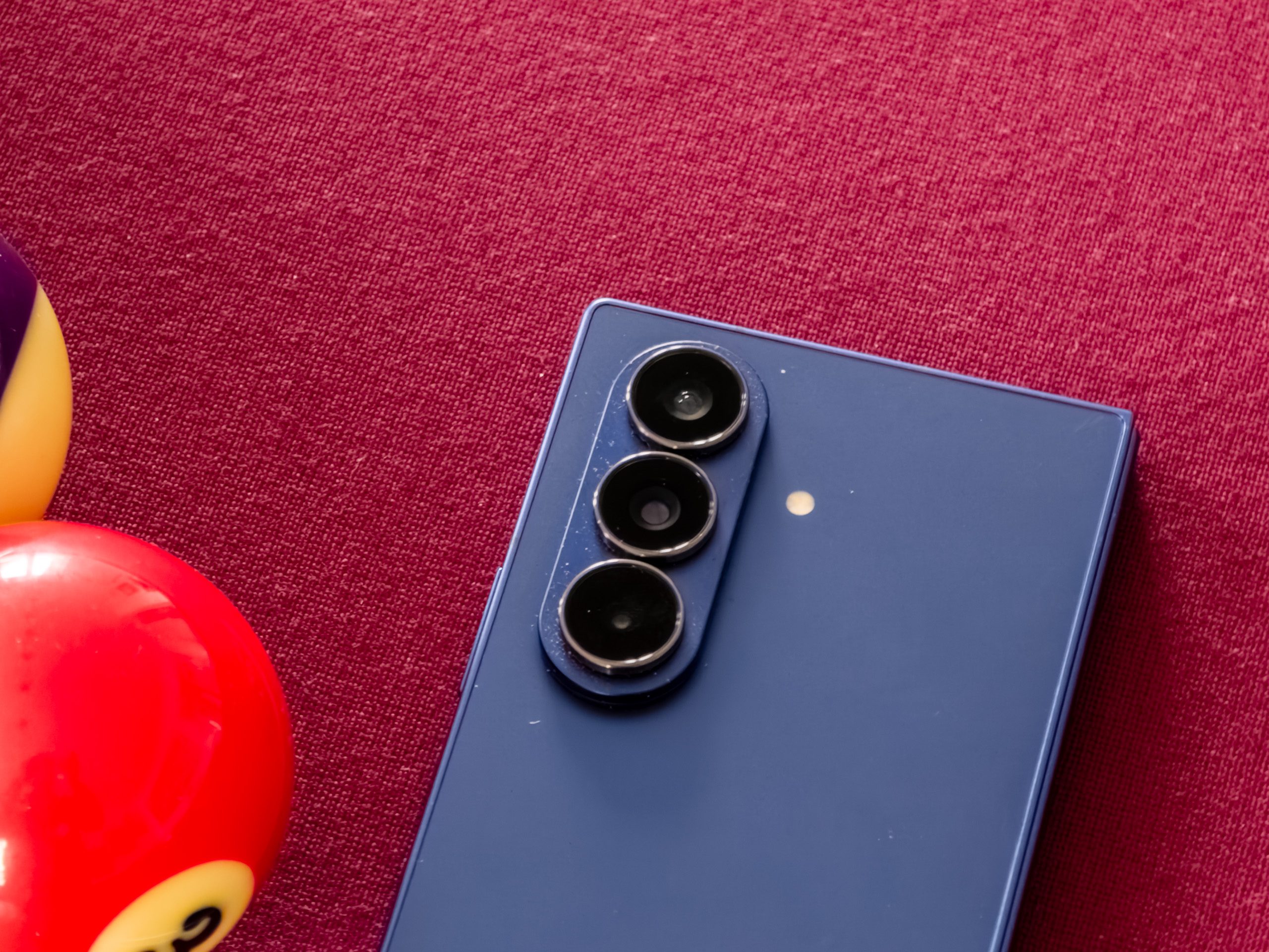 Les caméras du Galaxy Z Fold 7 en gros plan