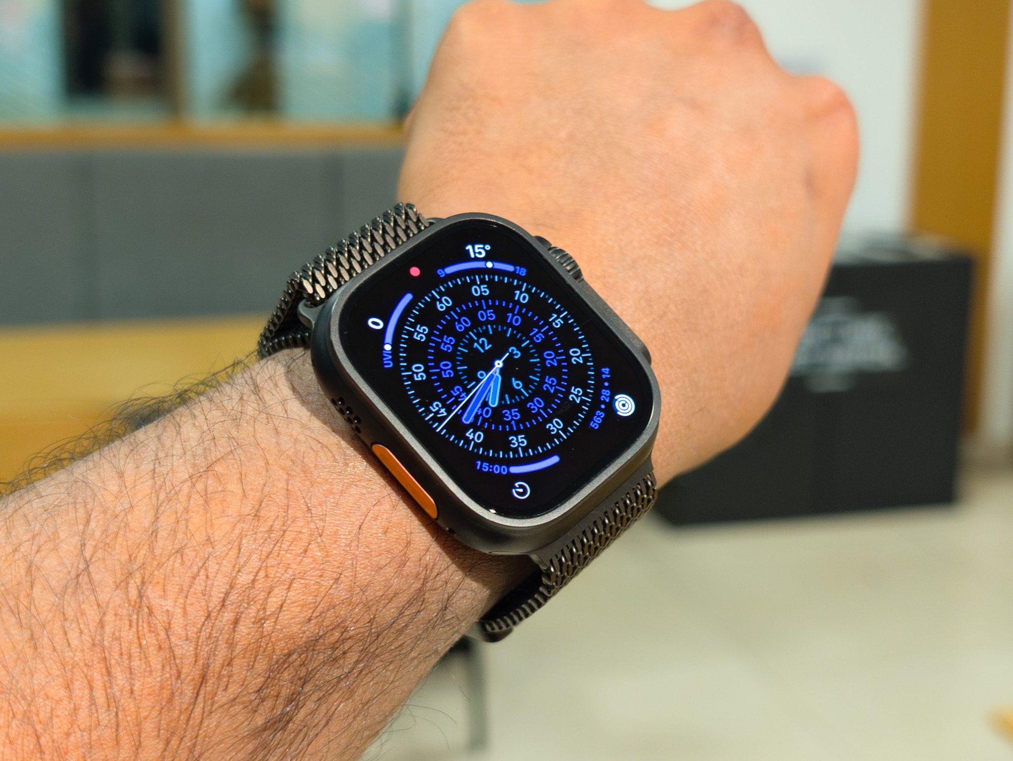 Apple Watch Ultra 3 en titane noir
