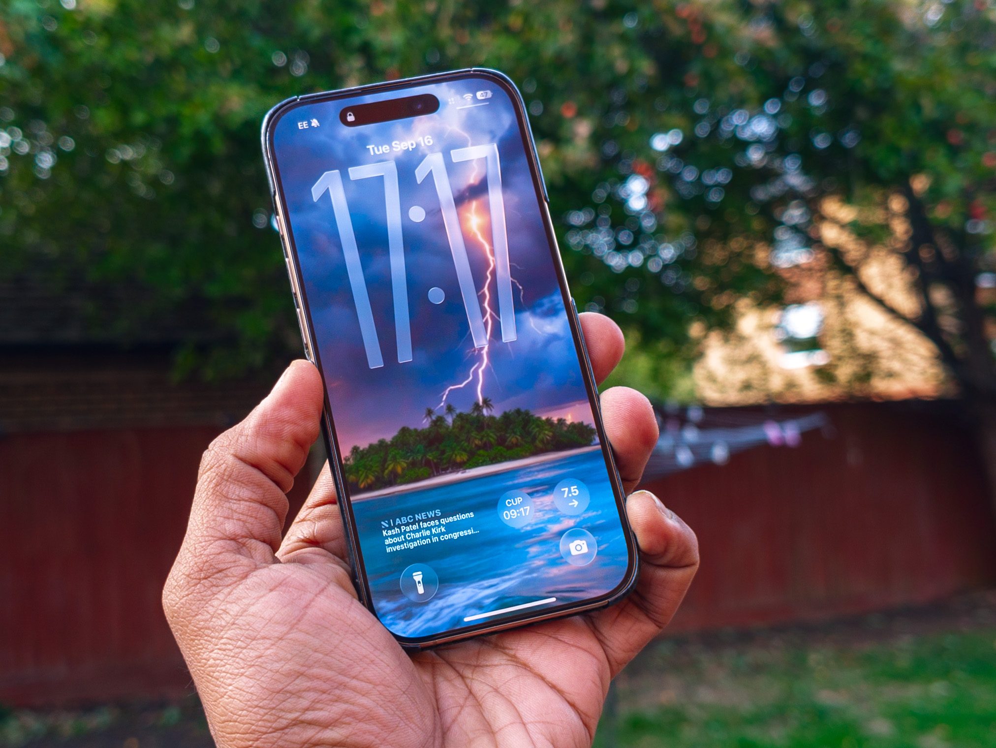 Apple iOS 26 fonctionnant sur l'iPhone 16 Pro