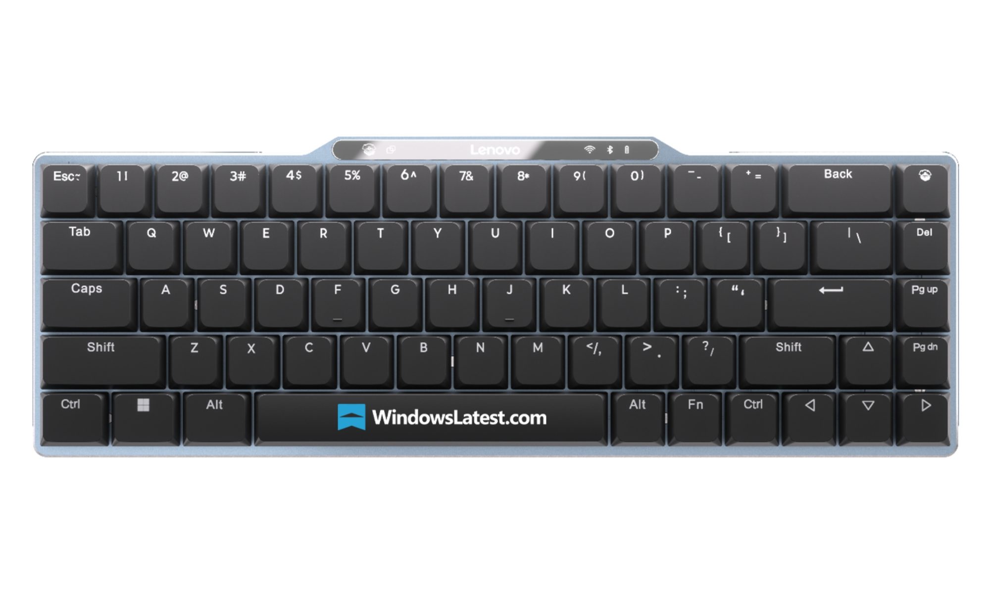 Clavier concept intelligent Lenovo qui s'adapte au style de frappe.