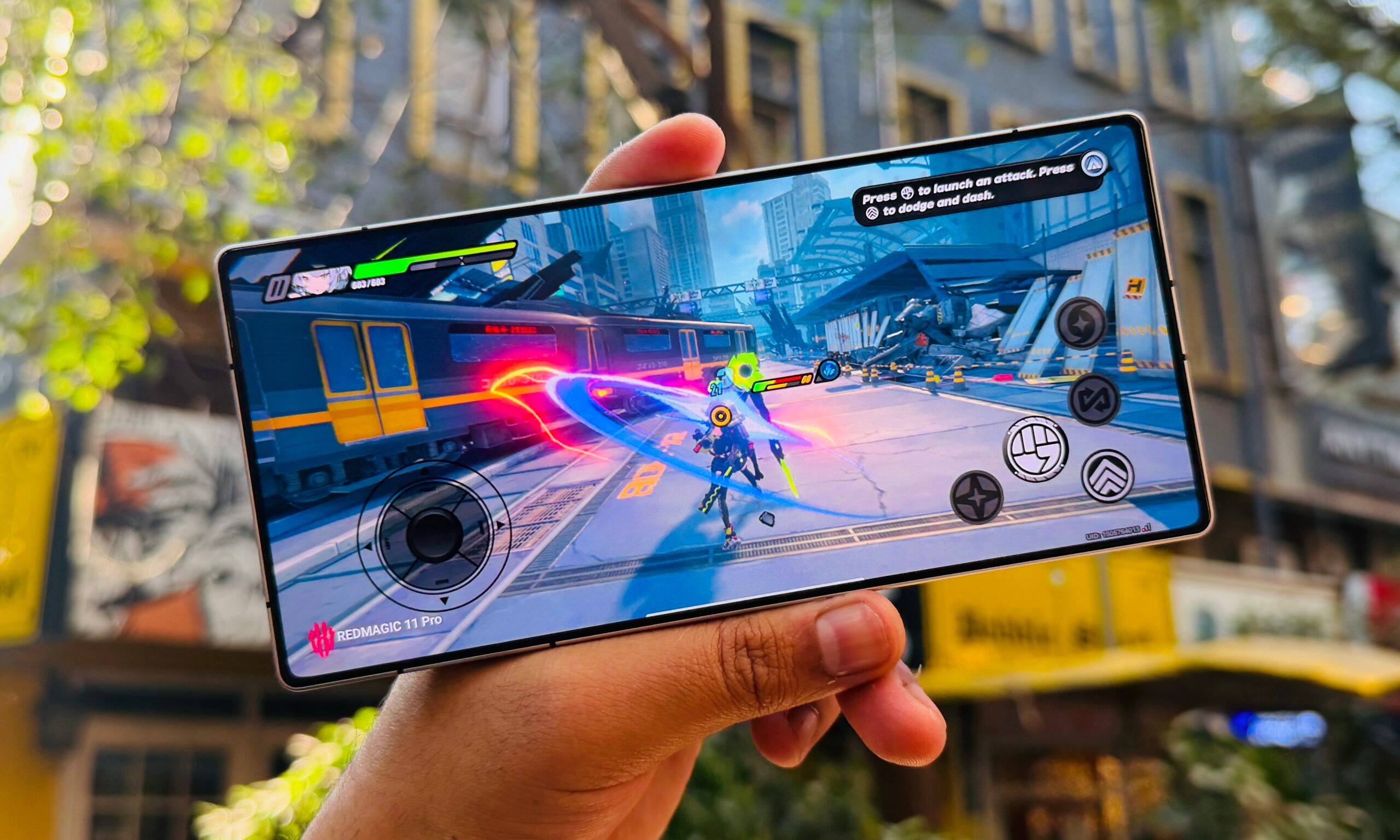 Smartphone de jeu Red Magic 11 Pro.