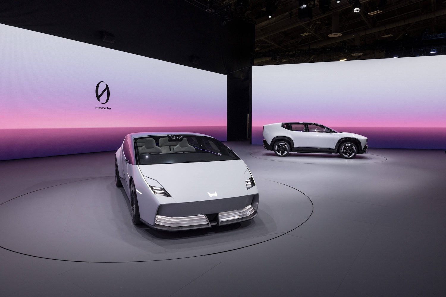 Prototypes Honda Série 0 au CES 2025.