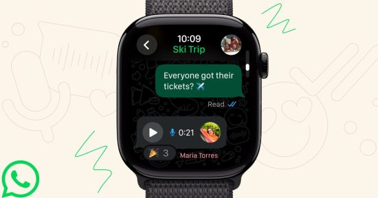 WhatsApp facilite le suivi de votre Apple Watch connectée