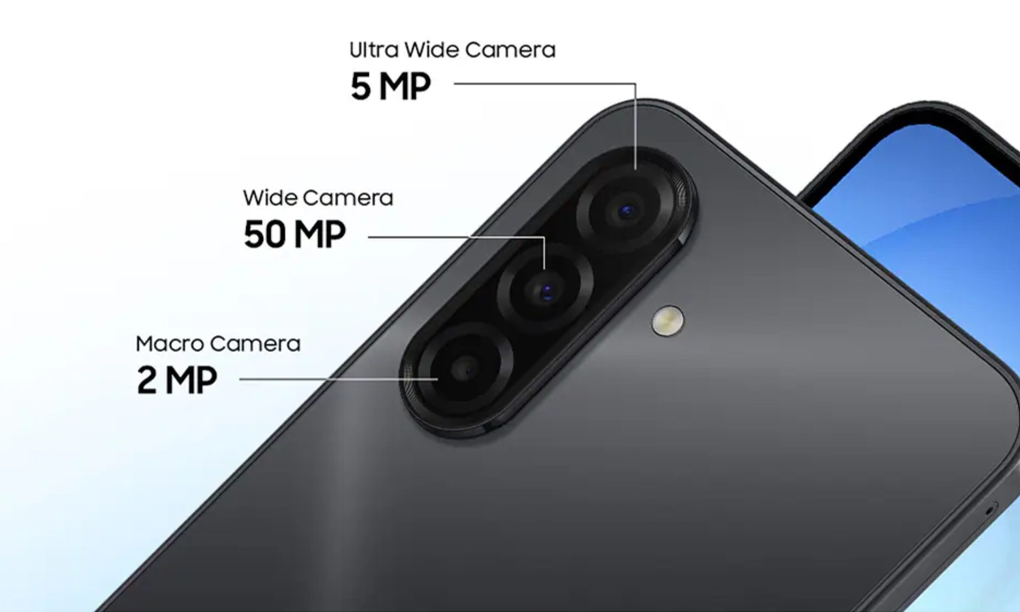 Configuration de la caméra Galaxy A17 5G.