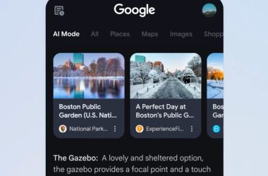 Le mode IA dans la recherche Google vous permet désormais de demander des suivis à partir des aperçus IA.