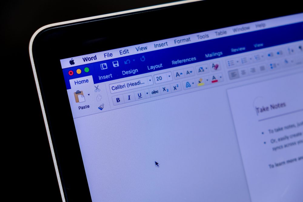 Document Microsoft Word.