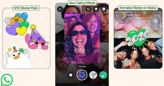 WhatsApp déploie de nouvelles fonctionnalités pour égayer vos vœux du Nouvel An