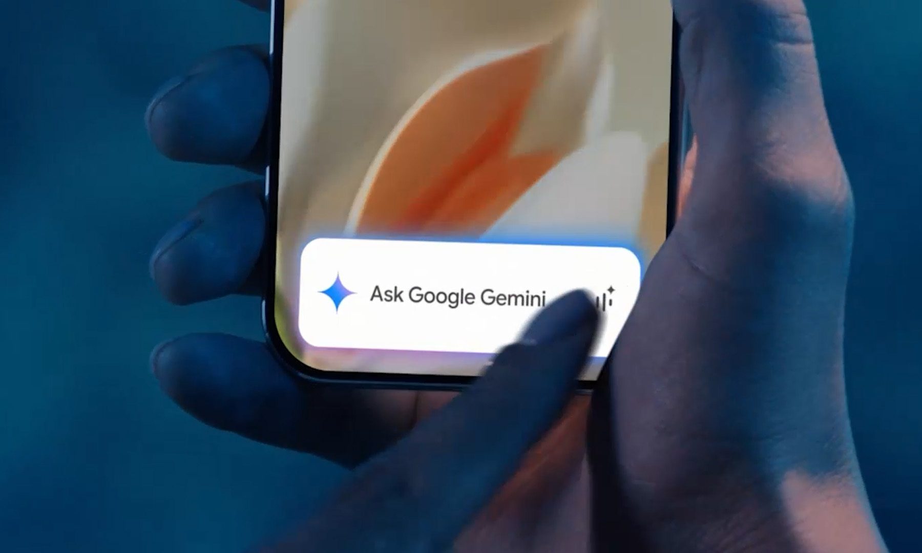 Google Gemini sur téléphone